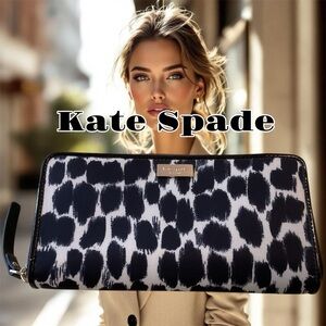 Kate Spade Lindenwood Leopard Wallet